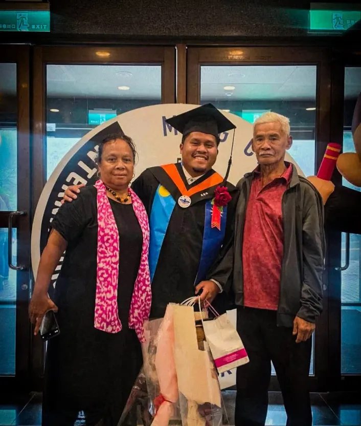 Featured image for “Palau Students in Taiwan Celebrate Graduation from Ming Chuan University”